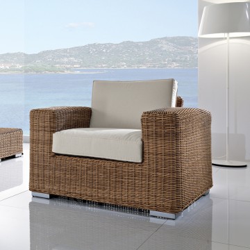 Lounge Set per esterno Cactus bronzo