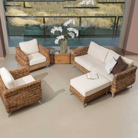 Lounge Set Tulip banano naturale